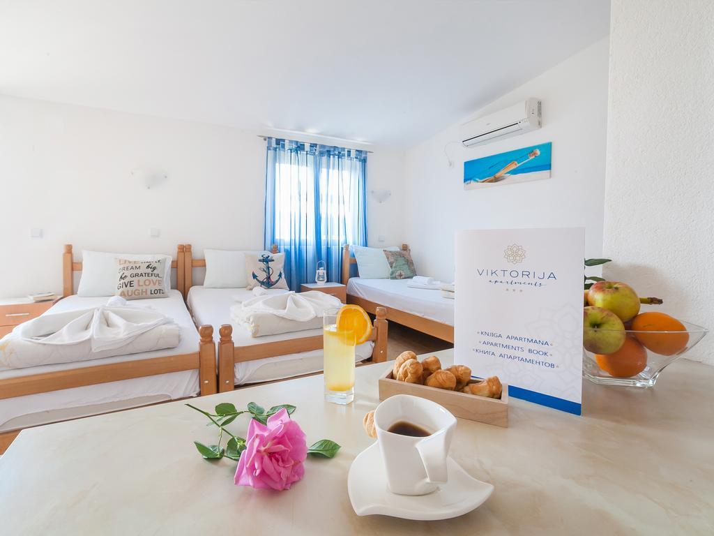 Apartments Viktorija Petrovac Bagian luar foto
